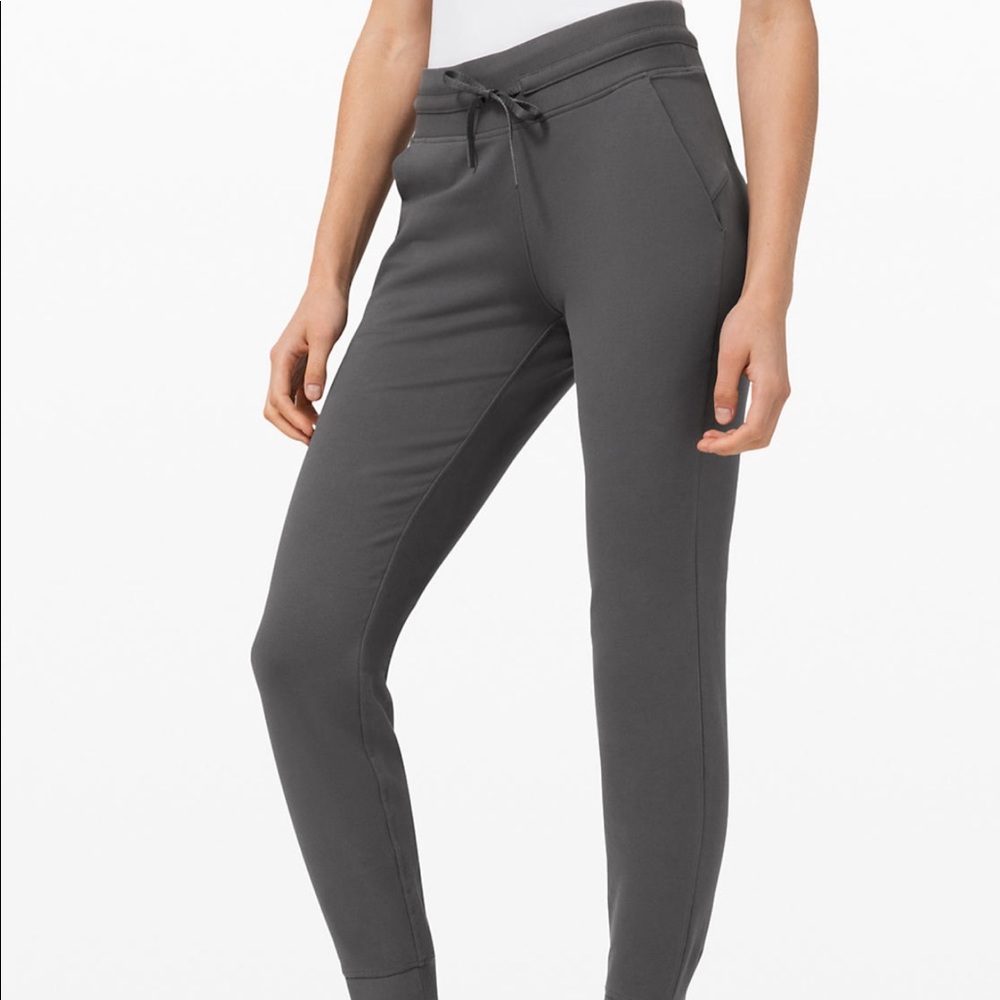 Lulu lemon grey fleece joggers